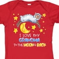 thumbnail image 4 of Inktastic I Love My Grandma to the Moon and Back Cute Sheep Boys or Girls Baby Bodysuit, 4 of 5