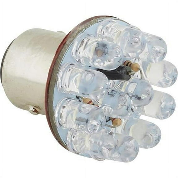 LED 1157 Tail Light Bulb, 1 Inch, White
