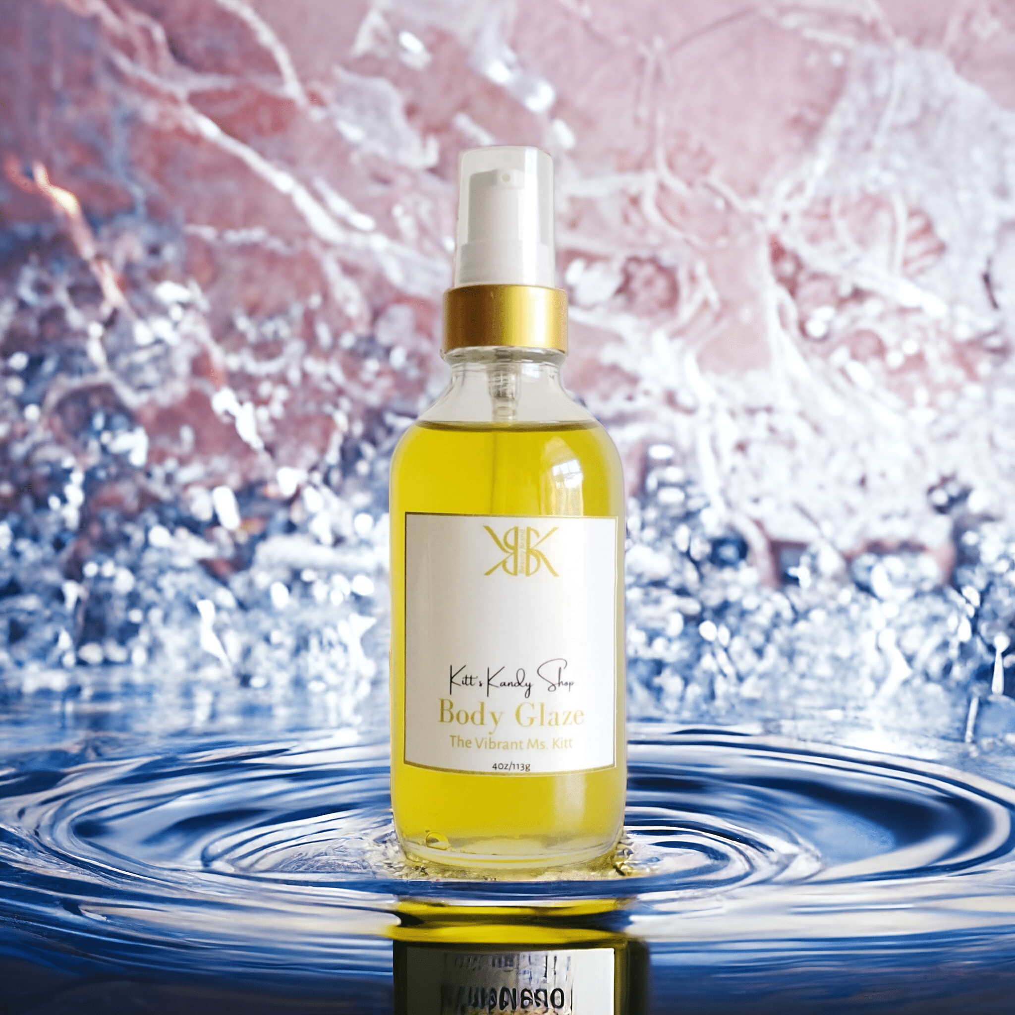 Kitt's Kandy Shop Hydrating Body Oil with Shea Butter and Vitamin E
