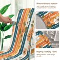 thumbnail image 4 of BZSMCE Chairs Slipcovers Dining Chair Covers Floral Stripes Creative Pattern, 4 of 7