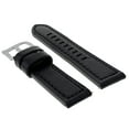 thumbnail image 2 of 24MM COW LEATHER WATCH BAND STRAP FOR BREITLING SUPER AVENGER NAVITIMER BLACK, 2 of 2