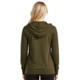 thumbnail image 3 of Women’s Lightweight Cotton Hoodie with Packets S-3XL Full Zip Cotton Blend Drawstring Zipper Hooded Sweatshirt Jacket Regular & Plus Size Casual Womenswear Activewear, 3 of 3
