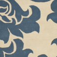thumbnail image 3 of SAFAVIEH Martha Stewart Barcelona Floral Wool Area Rug, Blue Suede, 5' x 8', 3 of 3