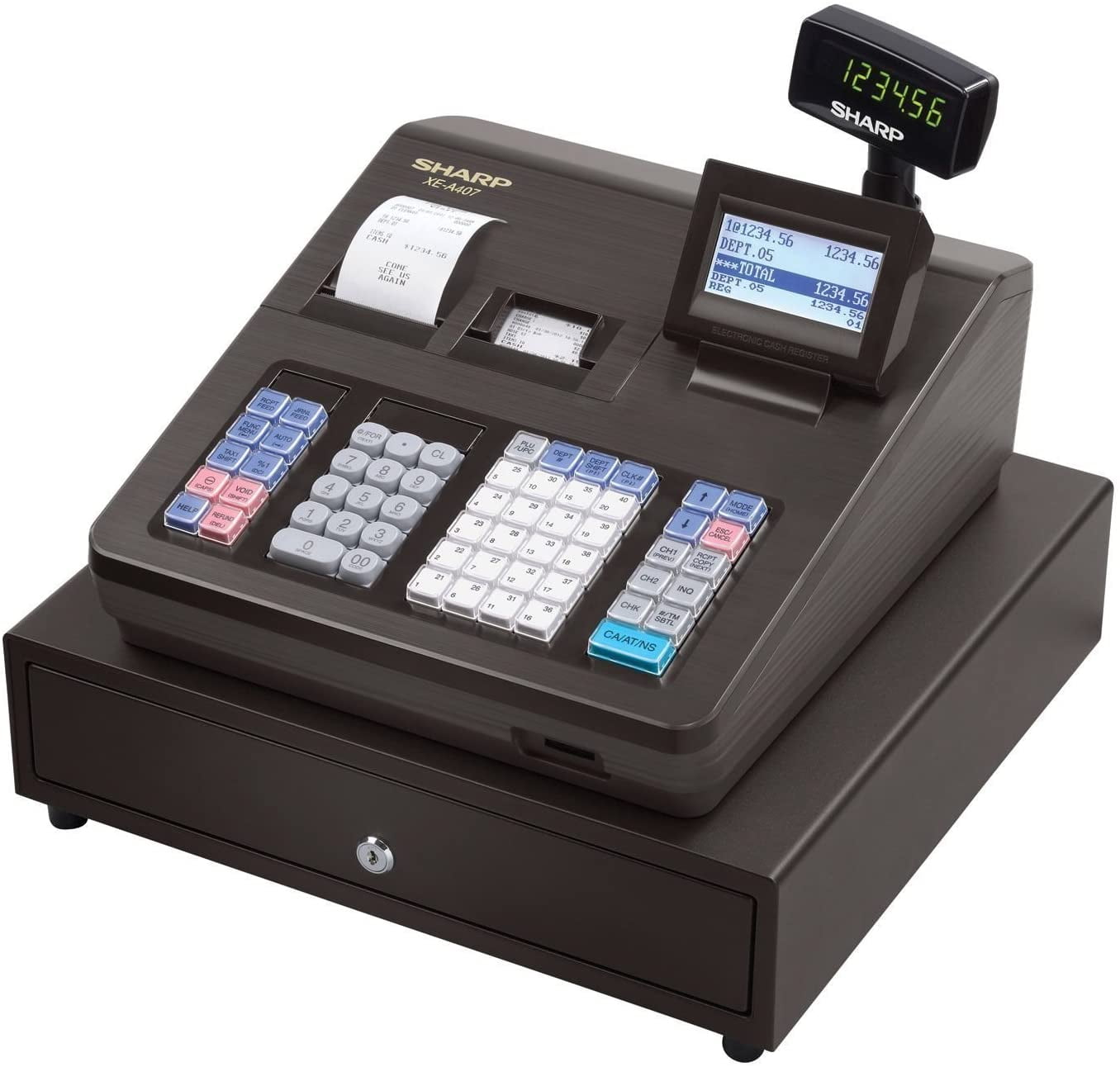 SMCO Cash Register Till Ink Roller for Sharp XE-A102  Printer 9853ir 