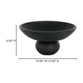 thumbnail image 6 of Moe's Home Collection Asha Decorative Bowl Black Terracotta Other, 6 of 6