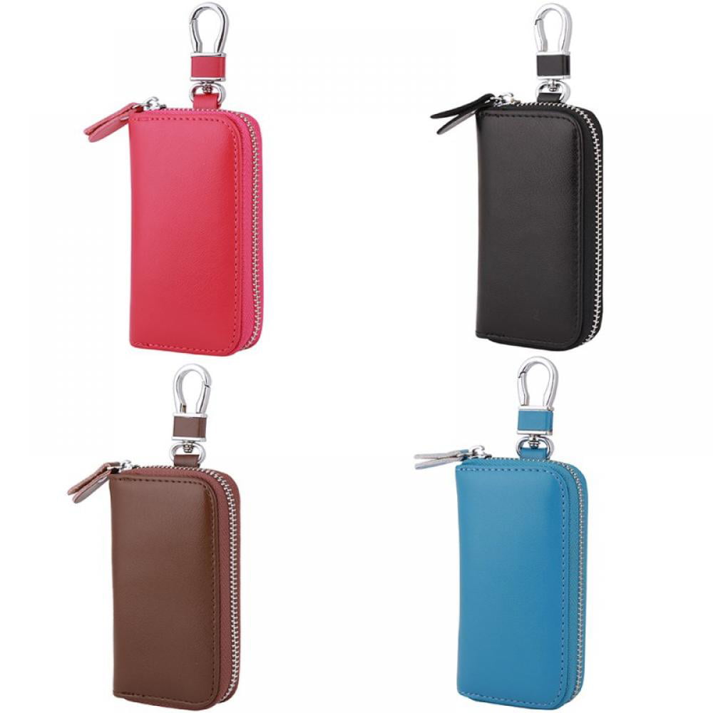 Cabilock 2 Pcs Key Bag Cards Wallet for Men Car Key Case Womens Wallet  Leather Key Case Car Key Wallet Key Pouch at  Men’s Clothing store