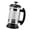 Black, variant on SDFGTstore French Press Coffee Maker With Stainless Steel And Shatters Proof Glass For Perfect Brewing Coffee Pot