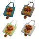 thumbnail image 4 of Cat Dog Small Pet Canvas Tote Bag - Lion Shaped Pet Carrier Handbag For Outdoors - Blue, 4 of 5