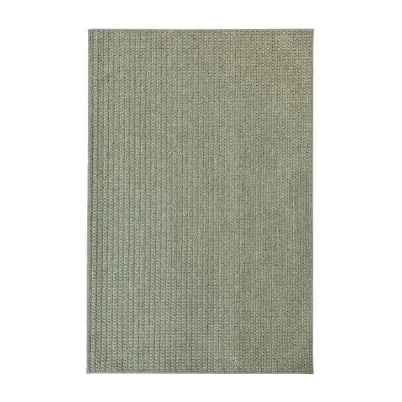 Koeckritz Rugs Interlace Indoor/Outdoor Olive Area Rug, 2' x 3'