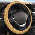 thumbnail image 5 of Fuzoiu Cartoon Squirrel Print Elastic Stretch Steering Wheel Cover, Universal 15 Inch Automotive Steering Wheel Cover, Anti-Slip Sweat Absorption Universal Car Accessories for Women Men, 5 of 6
