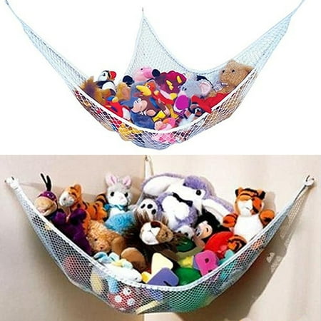 - Moderna Hanging Toy Corner Hammock Net Organizer Stuffed Animals Dolls Storage Bag