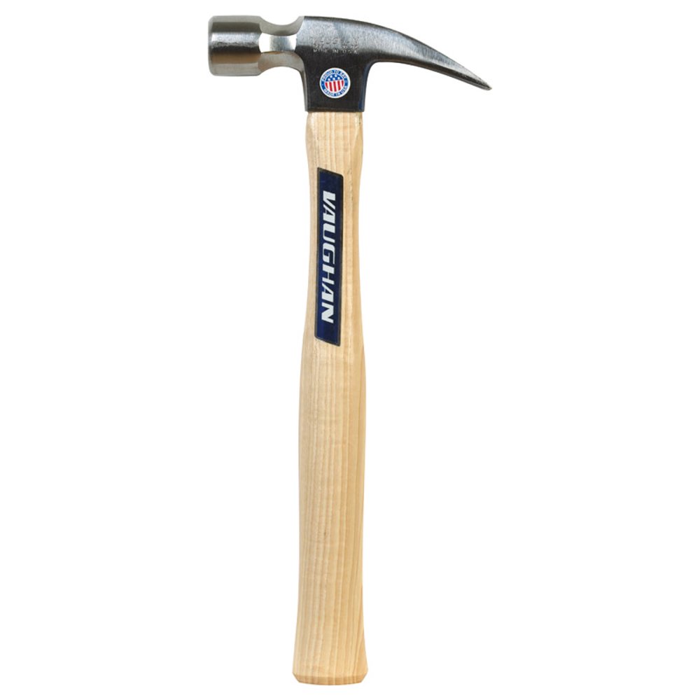 Vaughan 20 oz. Rip Hammer Steel Head Hickory Handle 14 in. L