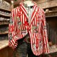 thumbnail image 3 of Abrigo Largo para Hombre, Chaqueta de Vestido Ceremonial de Impresión de Corduro con Bolsillos de Botón, 3 of 4