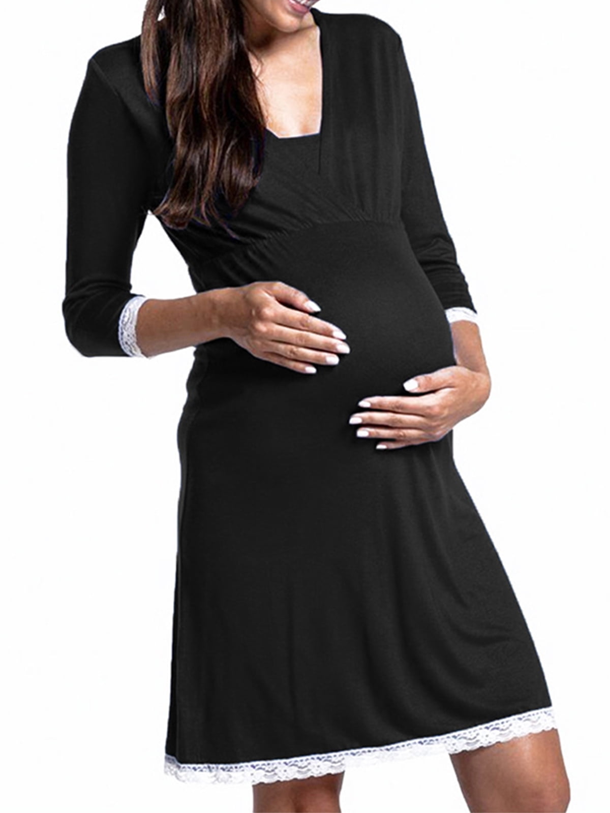 lace breastfeeding dress
