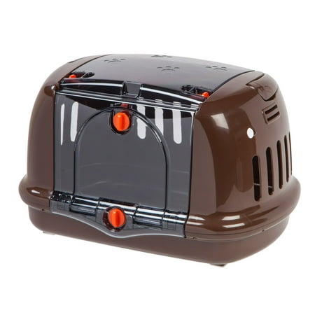 IRIS Small Animal Carrier, Brown
