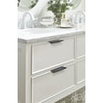 thumbnail image 4 of Amerock Edge Pulls 3 inch (76mm) Center-to-Center Matte Black Cabinet Edge Pull, 25 Pack, 4 of 7