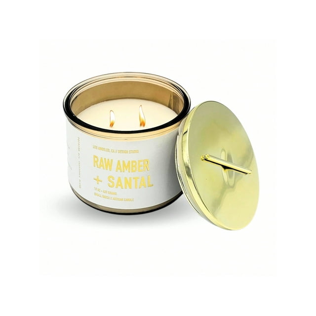 Velas Aromáticas Decorativas Premium, Eucalipto y Salvia, Vela Grande 425g 15oz, Velas de Aromaterapia, Perfume de Larga Duración 80 hrs, Frescura Herbal