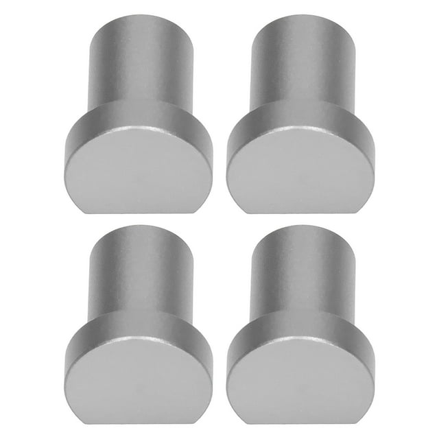 Workbench Dogs, 20mm Diameter Metal Glossy Finish Woodworking Brake Blocks For Fixing And Limiting Planks Silver