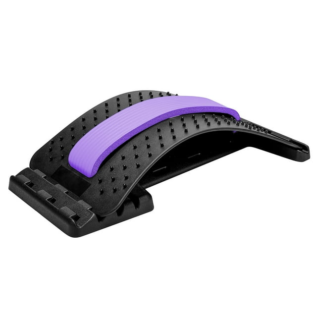 SHCKE Spine Deck Back Stretcher for Lower Back Pain Relief 4 Level Back