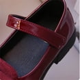 thumbnail image 5 of Otqutp Mary Jane Shoes for Girls Bow School Dress Flats Non-Slip School Shoes Toddler Princess Leather Shoes for Kids, 5 of 9
