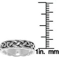thumbnail image 2 of Jewelry Trends Sterling Silver Endless Celtic Knotwork Band Ring Size 13, 2 of 4