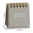 thumbnail image 3 of Guozer 2024.6-2025.12 Small Desk Calendar Office Desktop Decoration Portable Calendar for School Office and Family, 3 of 5