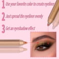 thumbnail image 4 of Delineador de Ojos Ganfancp 12 Colores Lápiz de Seda Lápiz de Sombra de Ojos Lápiz de cejas Lápiz de labios Cosmético Multifuncional, 4 of 7