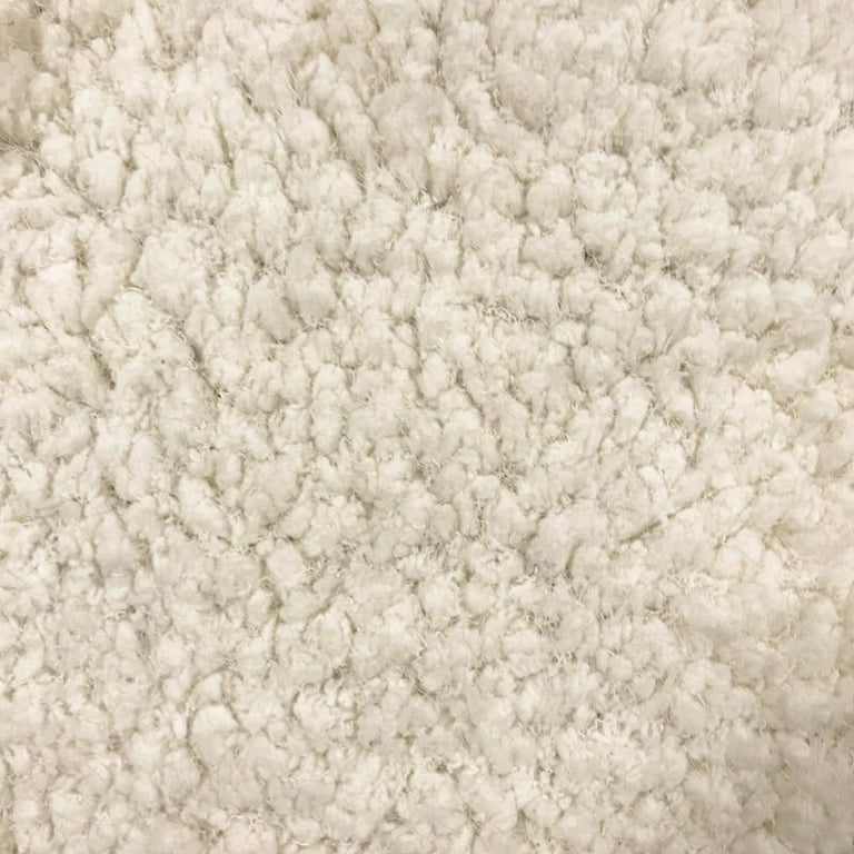 FREE SHIPPING!!! Ivory Granite texture Soft Handfeel Plush Fabric, DIY  Projects by Half Yard 