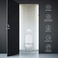 thumbnail image 5 of Couvercle de Toilette Premium, Siège de Toilette, Siège de Toilette avec Fermeture Douce, Libération Rapide Siège de Toilette à Fermeture Douce, Fixation Supérieure en Acier Inoxydable, Siège de Toilette en Forme de U Duroplast / Robuste Mais Design Léger, 5 of 5
