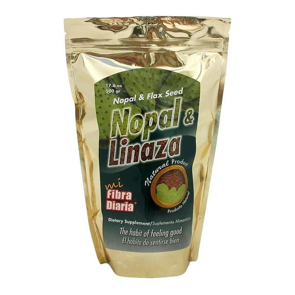 Suplemento alimenticio Mi Fibra Diaria nopal y linaza 500 g