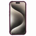 thumbnail image 2 of s9S For iPhone 15 Case Lens Frame Kickstand PC + TPU Clear Phone q0J Cover - Dark Blue, 2 of 5