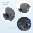 thumbnail image 3 of Stove Knob Safety Covers, Child & Pet Proof Locks for Gas Stove, Universal Fit Heat Resistant ABS Covers with Secure Lid, 5-Pack Black, 3 of 5