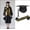 #A03-2026 Tassel, variant on Matte Graduation Cap Set with Sash Graduation Stole, Unisex Graduation Party Supplies for Commencement Ceremony, High School College Graduate Adults
