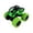 Green, variant on syligr Inertial Off-Road Toy Car for Kids Ages 3-6, Pull Back Stunt Vehicle, Friction Powered Racing Car for Boys Girls, Indoor Outdoor Playground Classroom Rewards, Birthday Gift