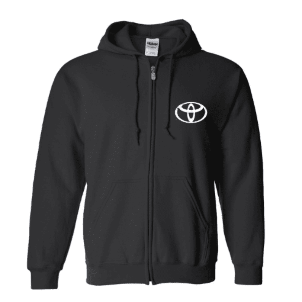 Toyota Zip-Up Hoodie-The Original Since 1937