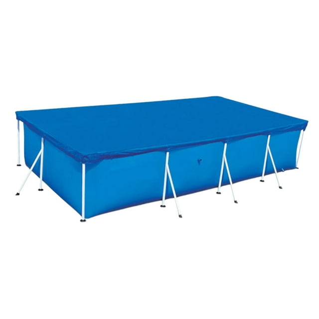 Xingzhi Rectangle Pool Cover Multifunctional for above Pool Family Cover 224cmx154cm Ground Pool Blue 264x174cm