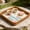 Style C, variant on Atopoler Rattan Serving Keys Tray,Shell Inlay Woven Coffee Table Centerpiece Decor for Tabletop Bathroom Kitchen Counter,Style C