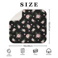 thumbnail image 4 of Pioneer Flower Floral Print Pattern Kitchen Dish Drying Mat 1 Pack, Ultra Absorbent Microfiber Drainer Mat, 16"x18", 4 of 6