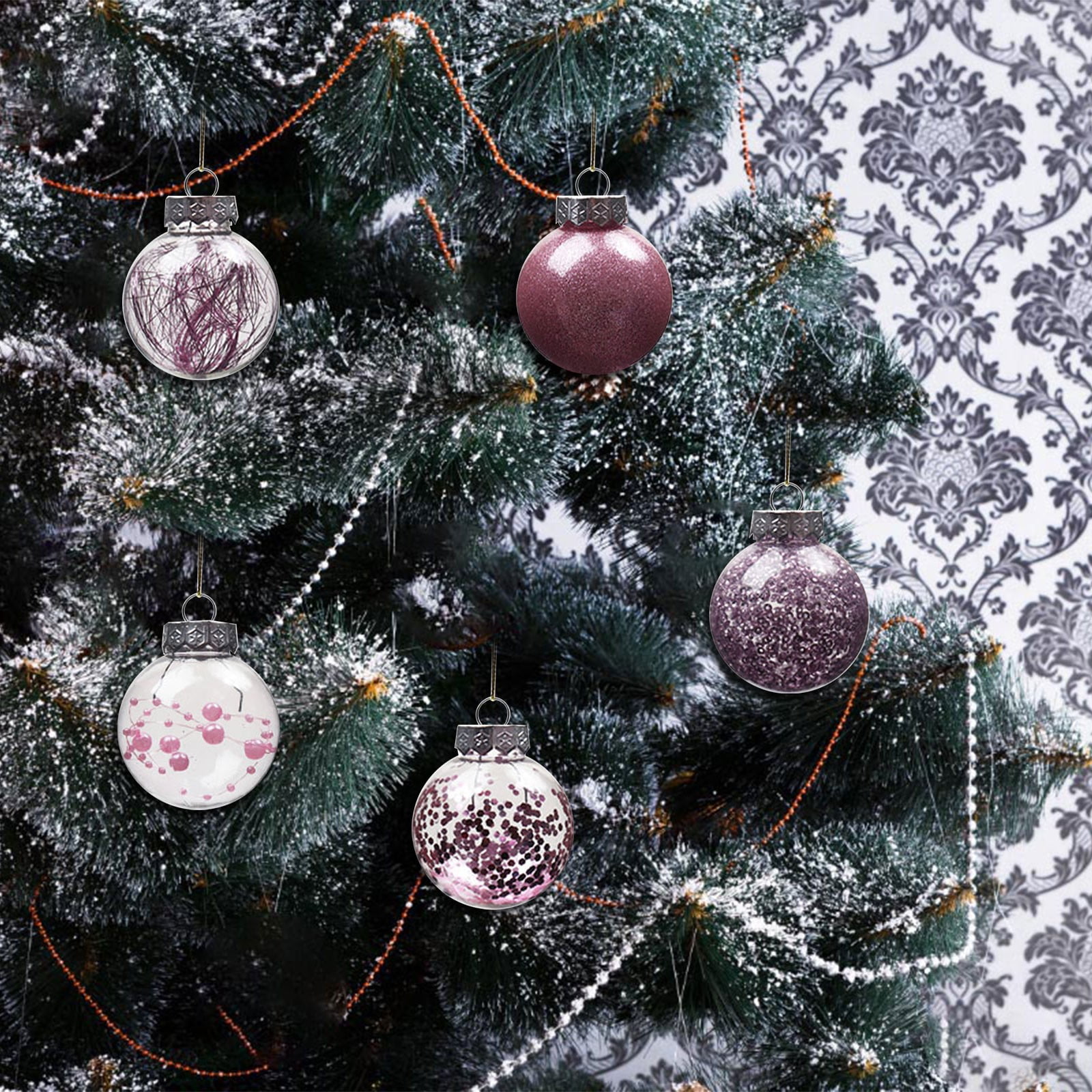 up to 60% off Gifts Karymi Christmas Ornaments 30PCS Christmas Xmas Tree  Ball Bauble Hanging Home Party Ornament Decor 6cm