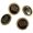 Style 6, variant on WINDLAND 4 Pcs Alloy Buttons Jackets Pants Buttons Sewing Buttons Uniform Buttons
