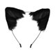 thumbnail image 1 of Diadema con orejas de oso para decoración de fiestas, accesorios para el cabello, accesorios para fotos, decoración, diadema Negro, 1 of 9