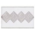 thumbnail image 2 of Authentic Hotel and Spa Turkish Cotton Diamonds Embroidered Light Grey 4-piece Hand Towel Set, 2 of 2