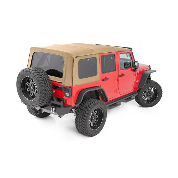 Rough Country Replacement Spice Soft Top for 10-18 Jeep JK | 2-Door -   