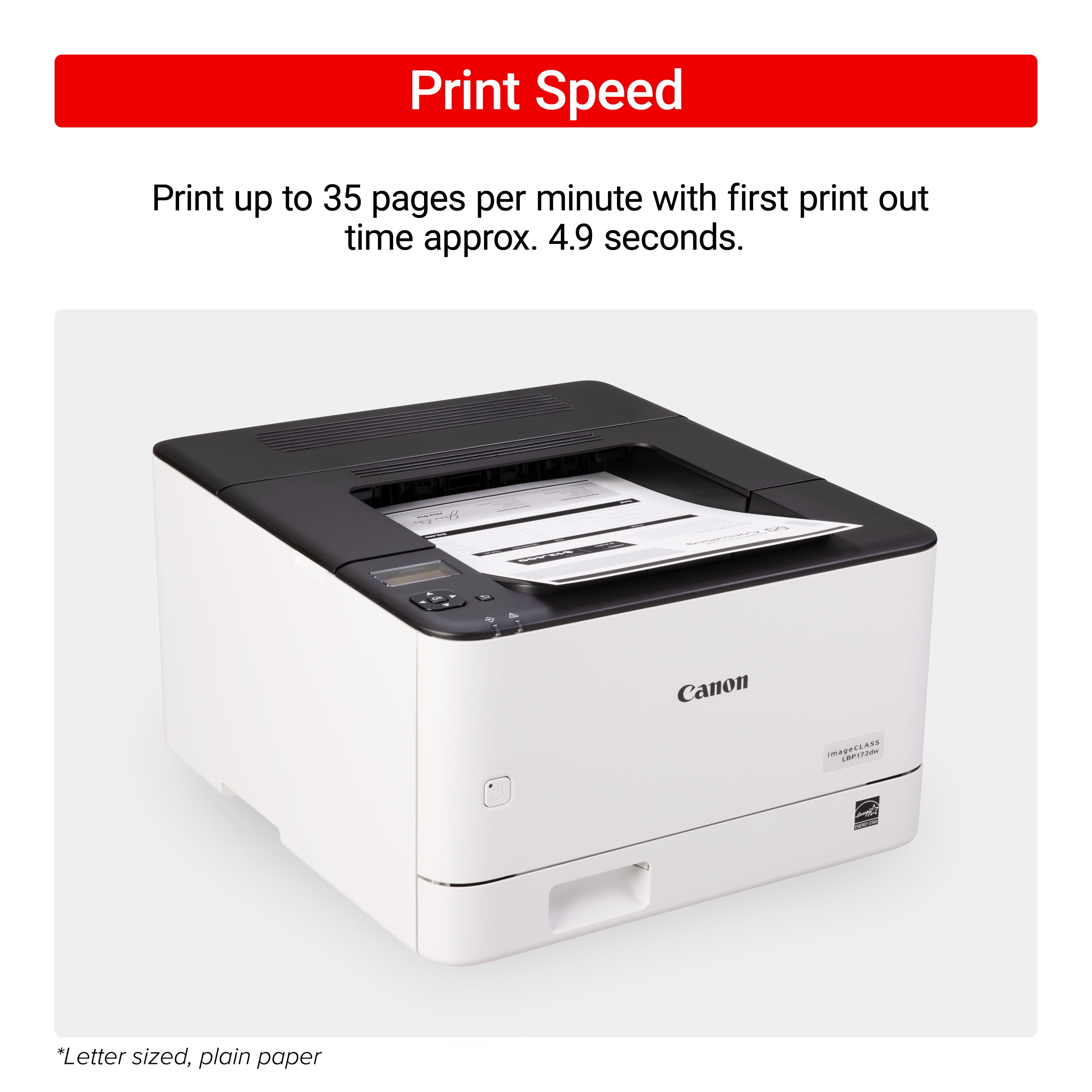 Canon imageCLASS LBP172dw - Wireless, Duplex Laser Printer with 1-Year Limited Warranty