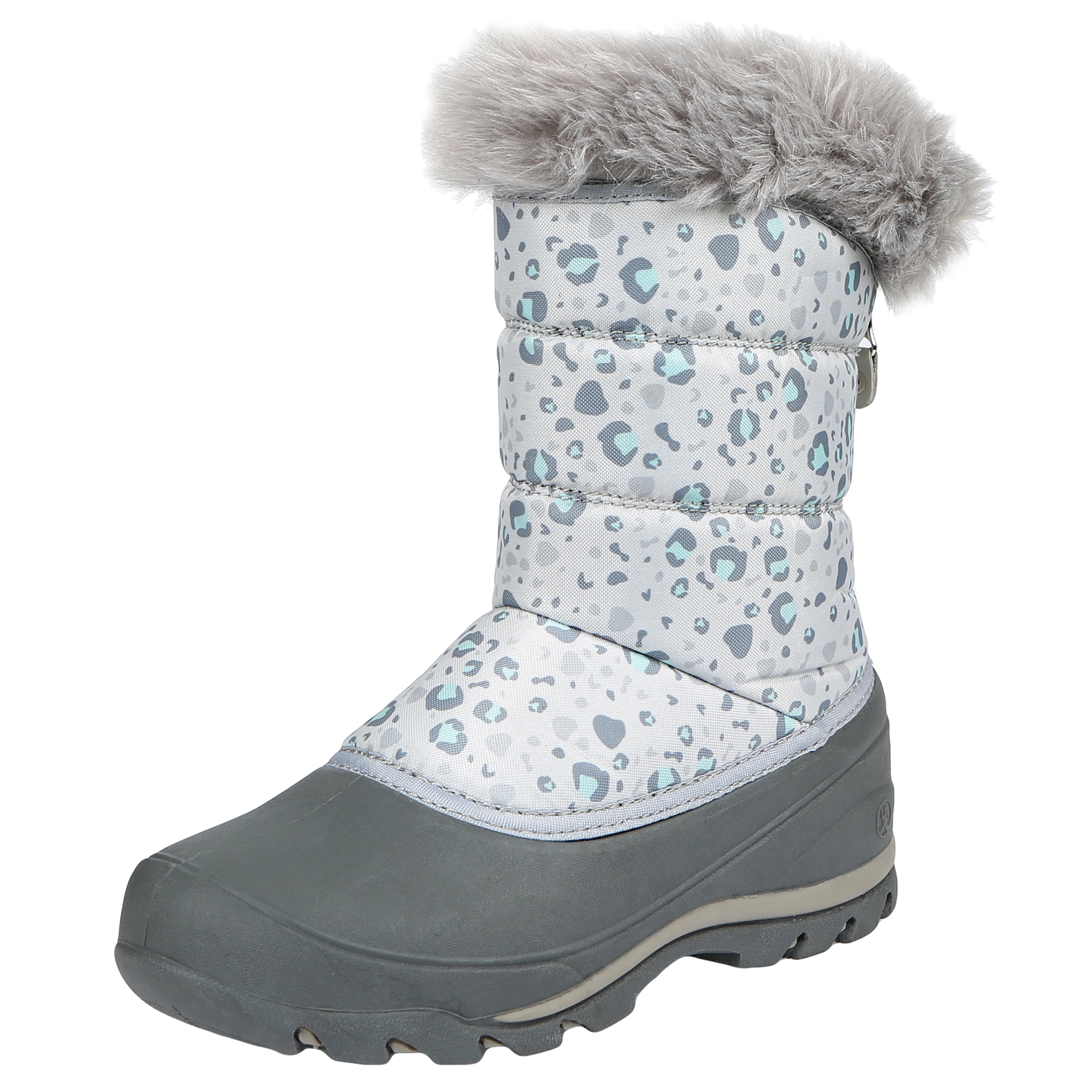 Northside Women's Breckenridge Winter Boot - Waterproof Zip Front With Faux Fur, 7" Shaft