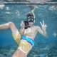 thumbnail image 5 of Cámara de acción 4K con cámara de video HD LCD impermeable Selfie Stick WiFi para deportes al aire libre Inevent EL001602-00B, 5 of 7
