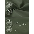 thumbnail image 6 of MASKERT Men's Cargo Pants-Quick Dry Hiking Pants Track Running Workout Athletic Travel Casual Outdoor Army Green（Size XS-XXXL）, 6 of 8