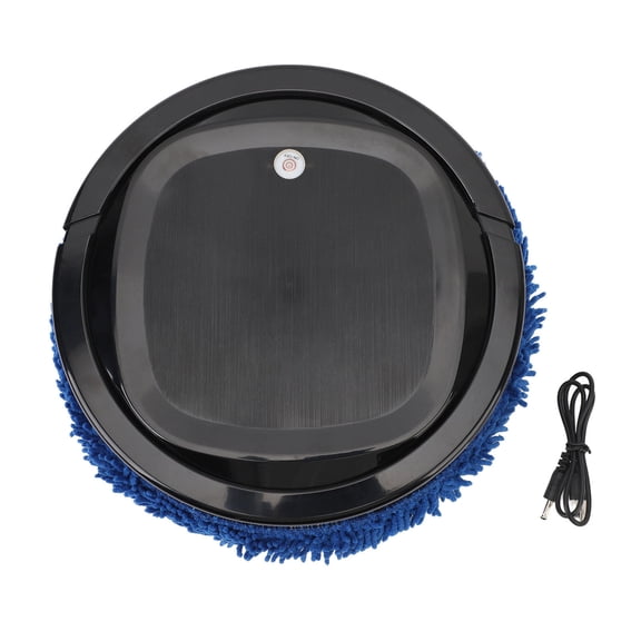 Xirurus Smart Mopping & Vacuum Robot – Dual Wet/Dry Cleaning, Auto‑Schedule, One‑Button Start, Powerful Suction, Energy‑Saving Battery – Black