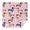 Colorful Funny Dachshund-2, variant on Corgi Dog and Footprints Square Tablecloth,Waterproof Square Table Cover,Wipeable Spillproof Washable Table Cover for Home Kitchen Party Decor 42"X42"(107x107cm)