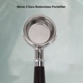 thumbnail image 3 of 58mm Coffee Portafilter Feel Italy in Each Cup Bottomless Machine 58mm Handle Coffee Maker Replacement Parts, 3 of 7